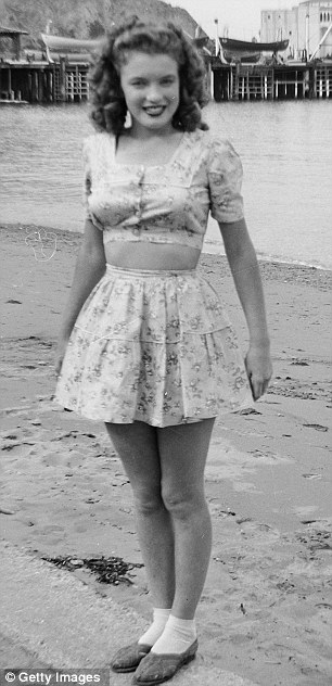Norma Jeane Baker, future film star Marilyn Monroe.